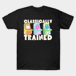 Classically Trained Retro Arcade Gaming T-Shirt